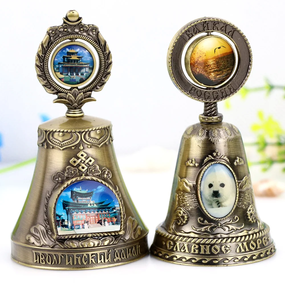 
high quality custom russia souvenir dinner bell gift 