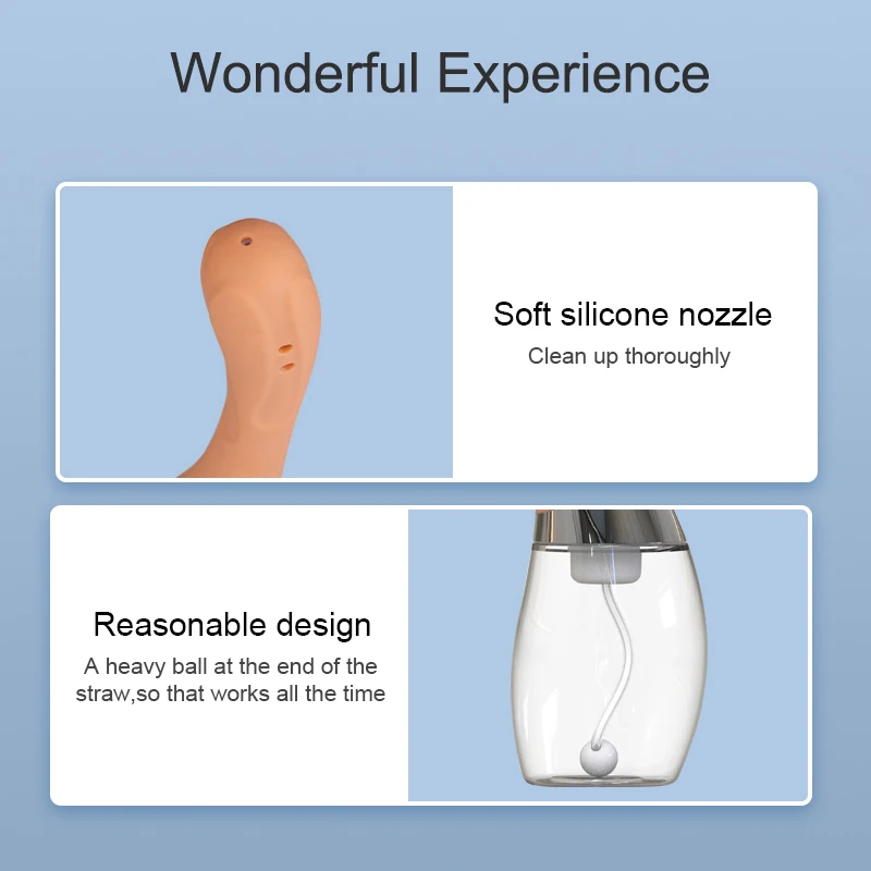 Rectal Syringe Flow Anal Silicone Enema Colon Cleaner Anal Cleaner Toys Personal Care Cleaning Tools Adult Hygiene Products