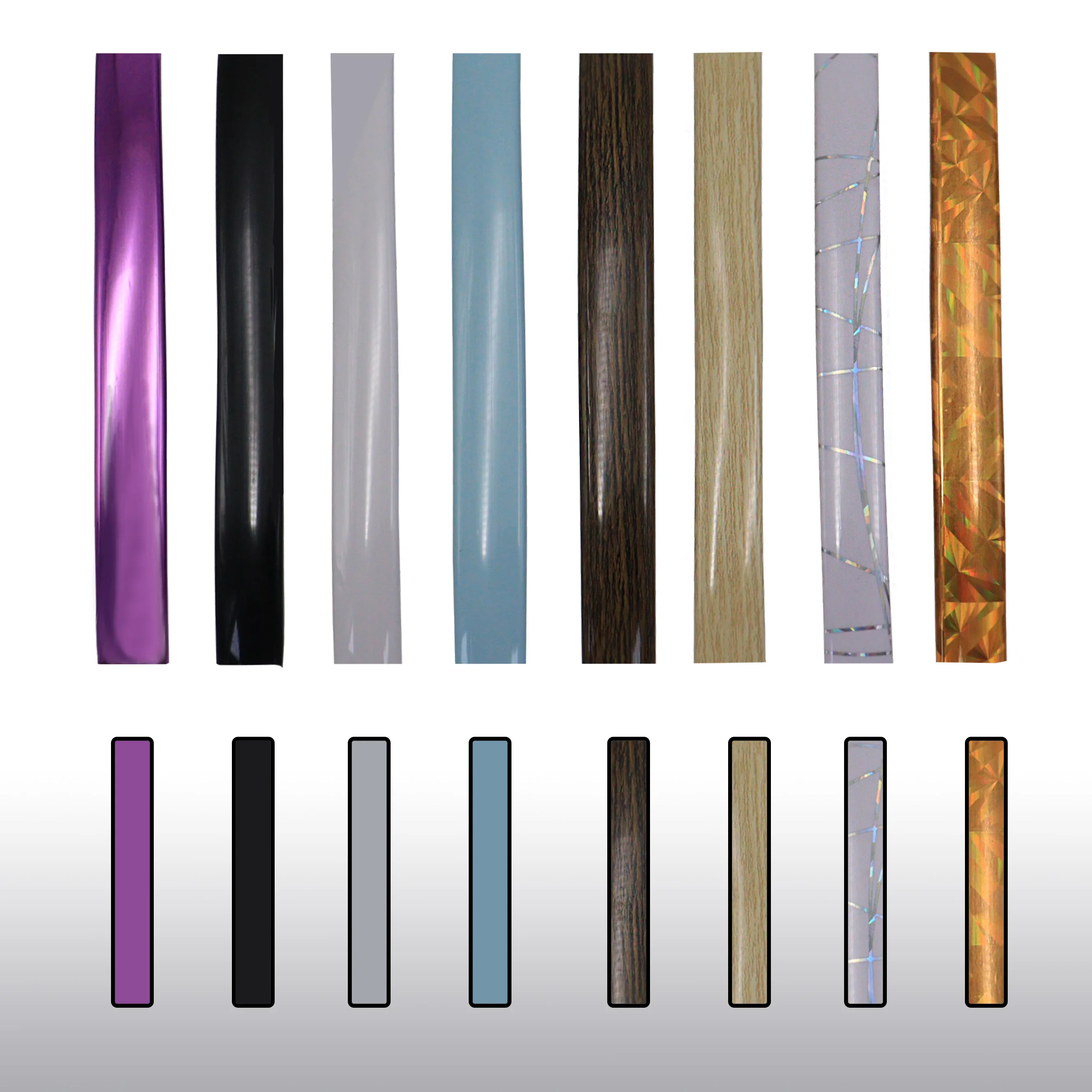 MH Wholesale High Gloss 9mm U-Shape Edge Banding laminate edge banding For Particleboard