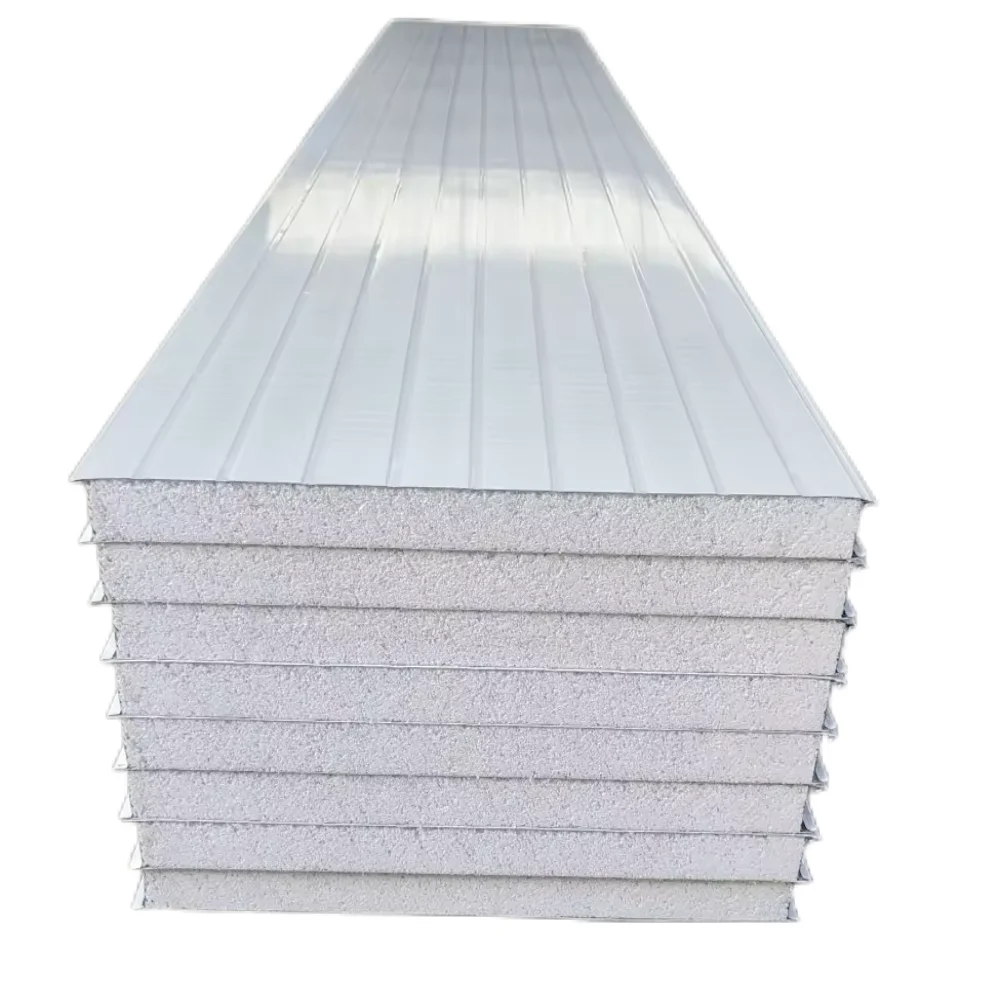 Structural Insulated Panel sip panels External House Wall System Pu Coated Insulated Roofing And Cladding Sandwich Panels