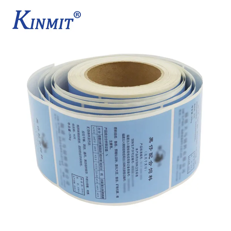 High Quality Custom Self Adhesive Vinyl Stickers Labels Custom Labels on A Roll Printing Labels