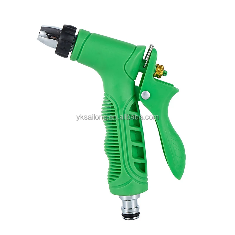 Plastic Garden Hose Water Spray Nozzle For Irrigation House Cleaning