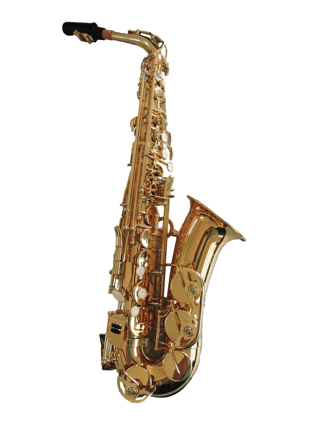 Luxury Alloy Materials Embossed Glossy Toy High Saxophone Mouthpiece Alto