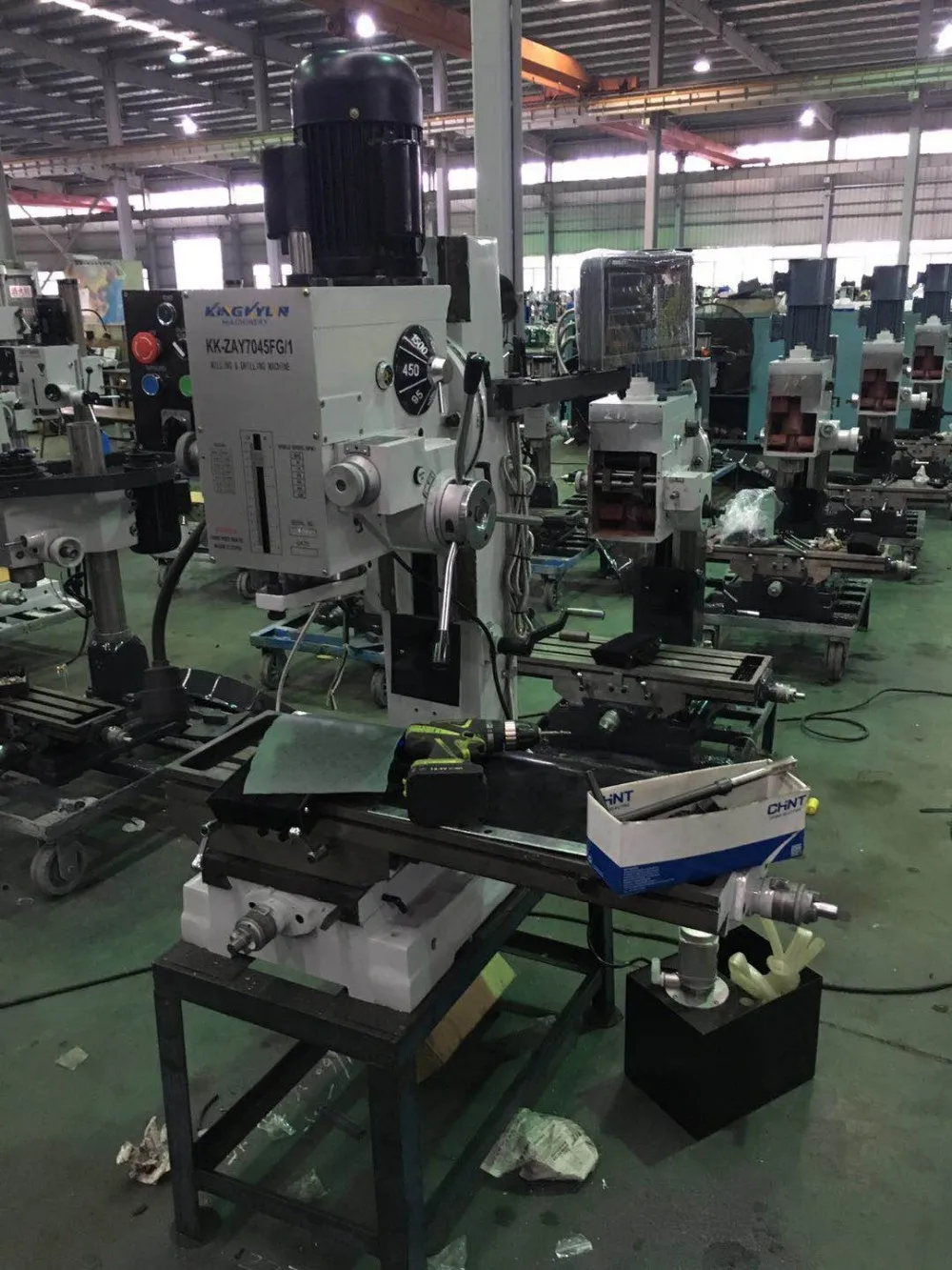 KK-ZAY7045L-1 Drilling And Milling Machine High Quality good condition Zx45 Drilling Milling machine