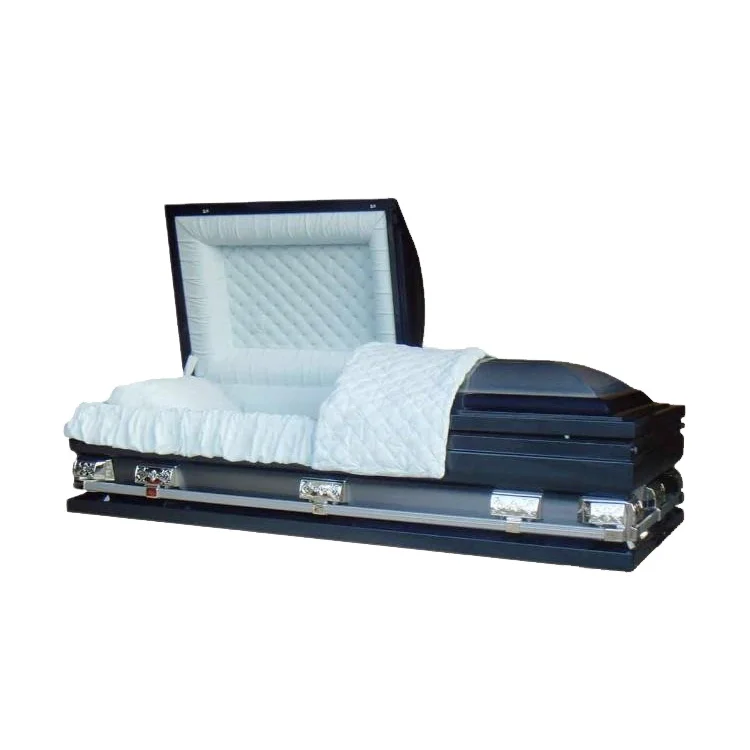 THR-18098125 Metal funeral products casket with sofa cushion