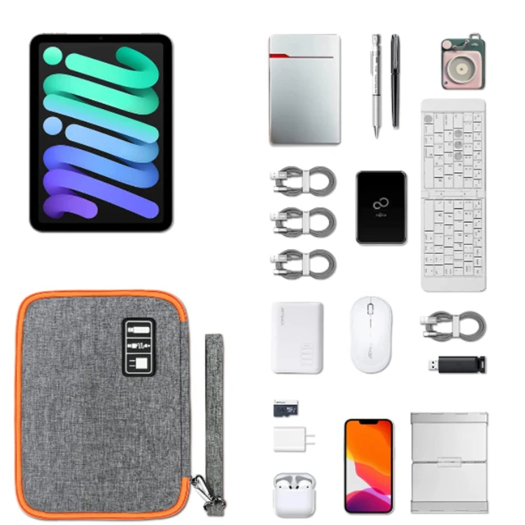 Electronic Accessories Organizer Small Travel Cable Organizer Bag Charger Organizer Case Pouch