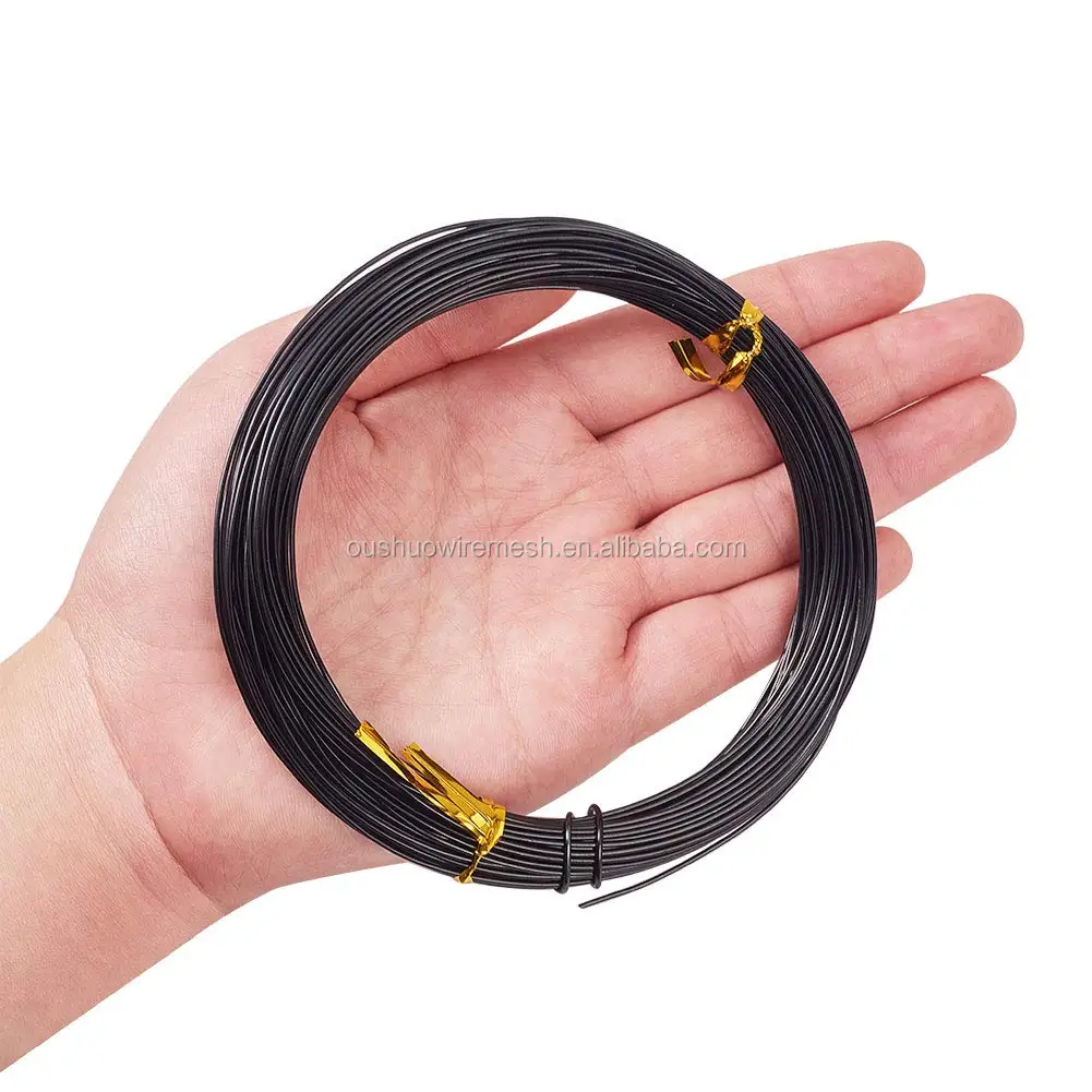 1mm 2mm 3mm anodized craft aluminum wire bonsai
