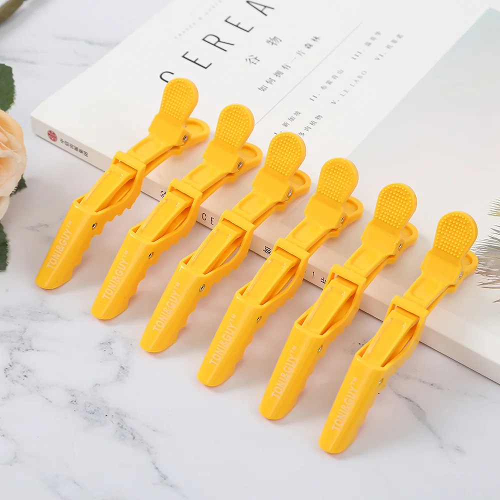 Wholesale High Quality Matte Alligator Hair Clips for Barber Hair Styling Sectioning Cutting Pro Salon Hair Styling Clips