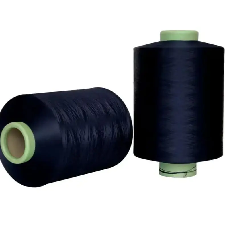DTY 150/96 150D 48F 144 75/72 Sim 36 50D 70 100D 150 300 450 денье Sd Coolmax витая 100% полиэфирная нить текстурированная пряжа