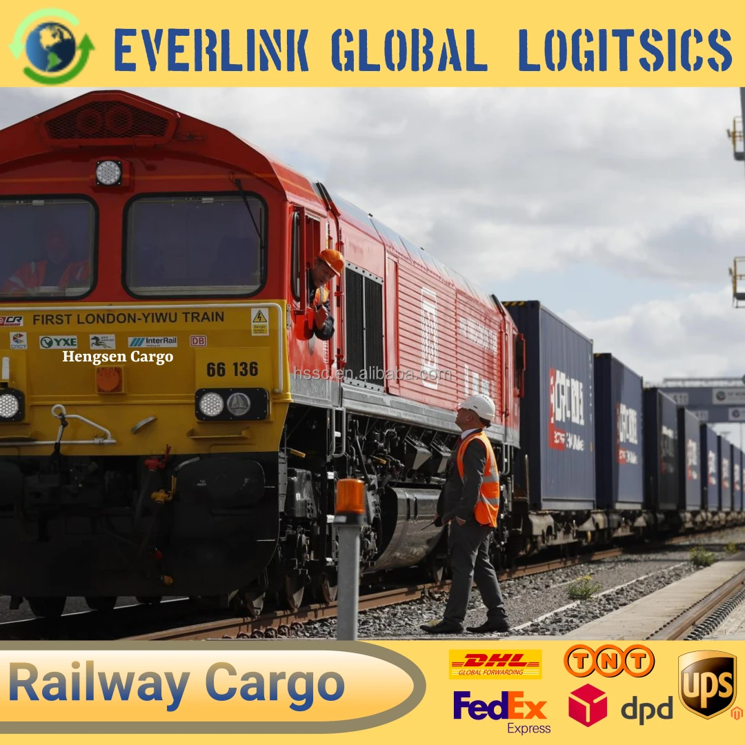 Low Price International Dropshipping Logistics Company Freight Forwarder Railway Shipping Cost China to Russia Europe