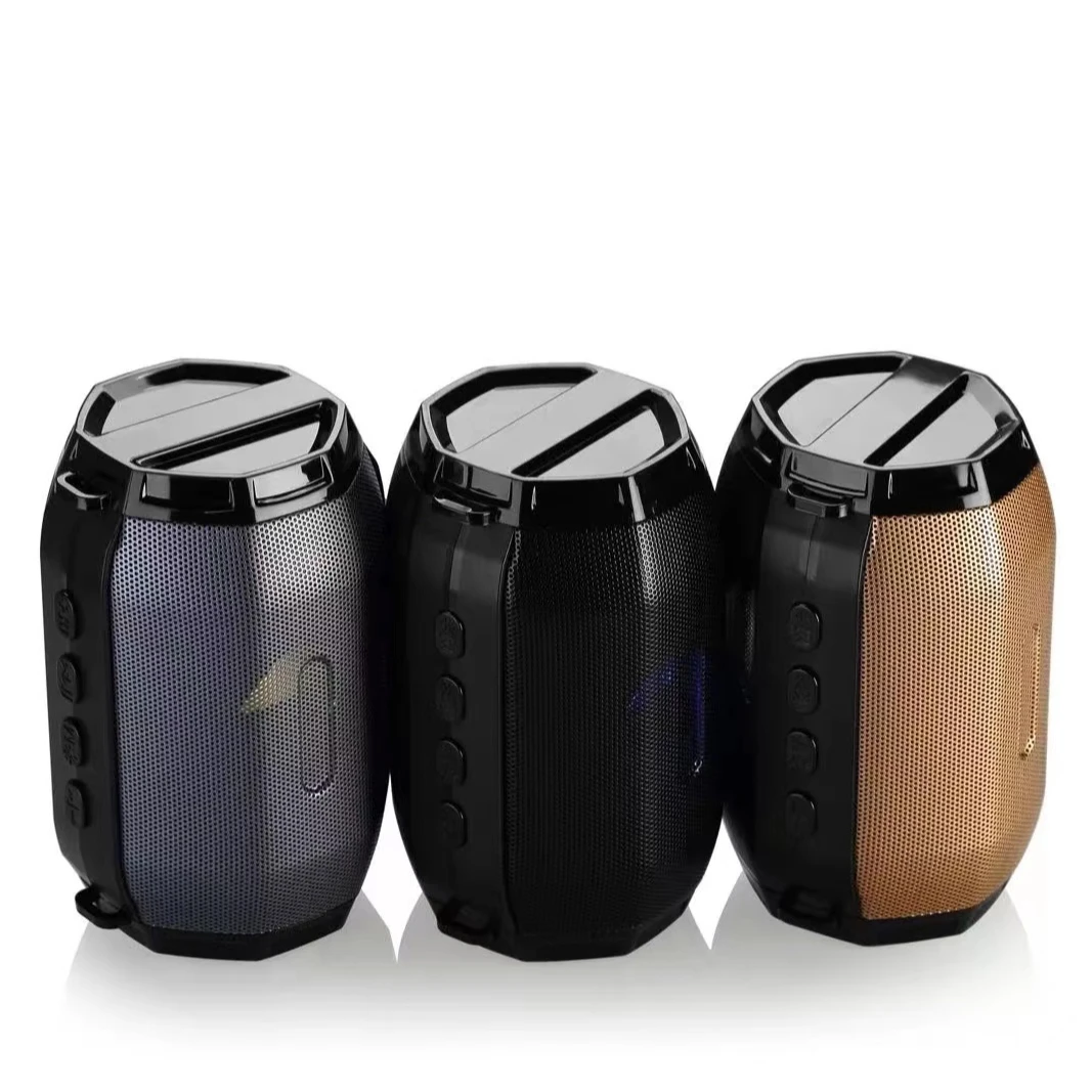 RONGXIANG CE Outdoor Subwoofer Acousitic Fashion Sporting Wireless Speaker With FM Radio TF Card USB Disk Player BS-422