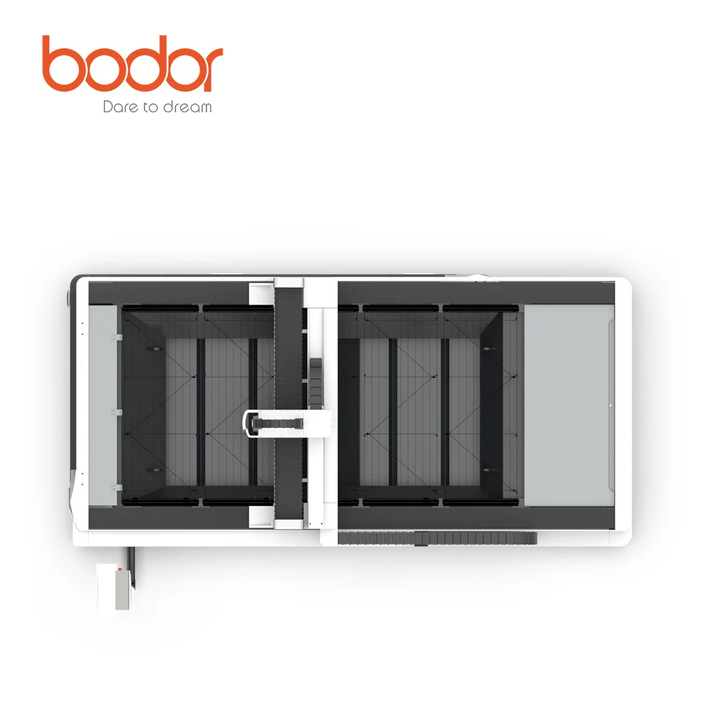 Bodor Economical  A Series Metal  Fiber Laser Cutting Machine high power laser with Mineral casting anti burning bed