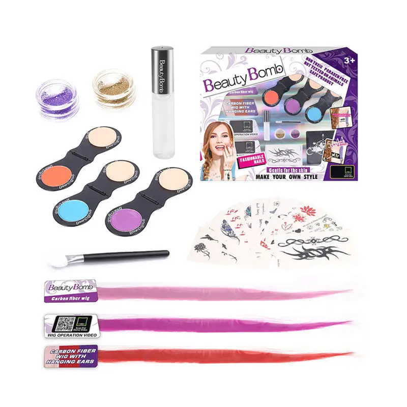 Модный маникюрный набор для девочек игрушка макияжа «сделай сам» нетоксичный лак ногтей блеск принцесса девочка ролевая игра Воздушная