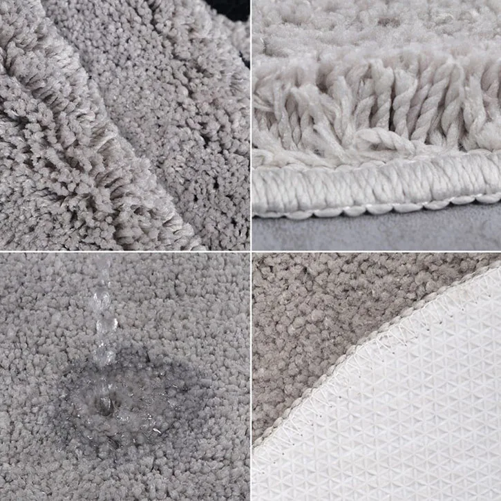 2023 new arrivals custom China Factory Waterproof Cartoon Cat Shape Bathroom Floor Mat Floor Cushion Mat  For Kids Bath Rug