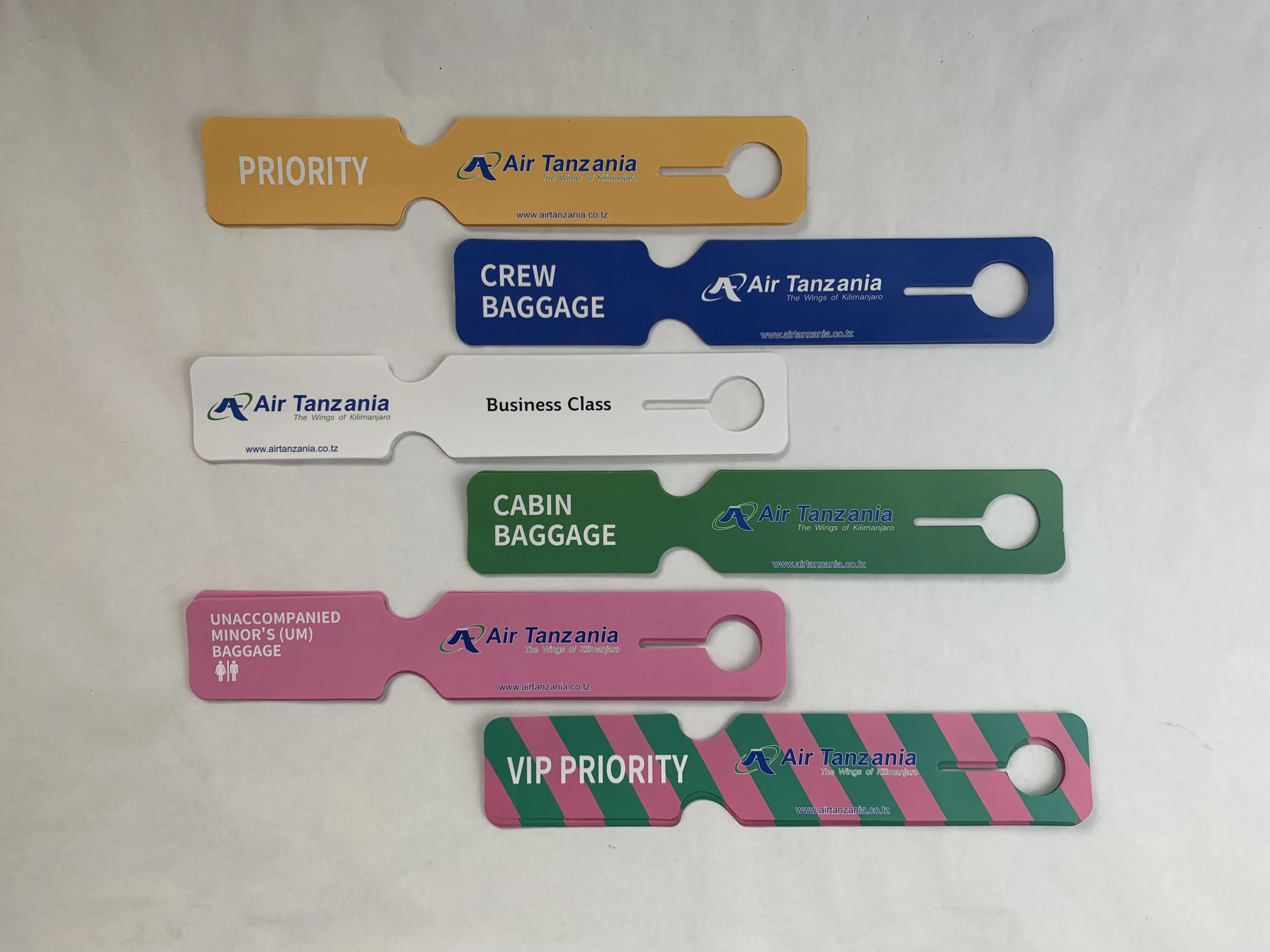 Recyclable OLANTAI custom cabin baggage pc tag ticket airline luggage tag