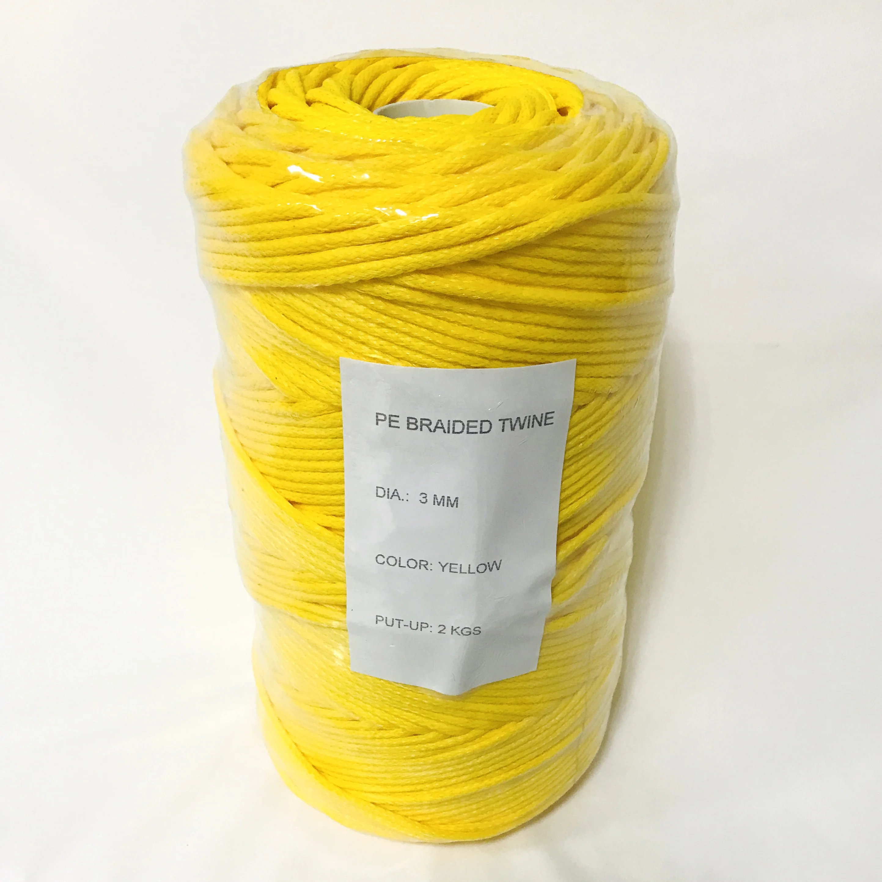 HDPE Braided Twine Spool Polyethylene Twine Plastic Package Baler Twine Braided Rope of High Quality from Manufacturer