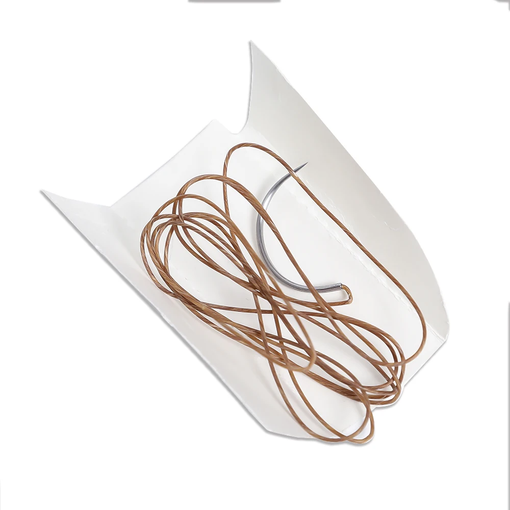 Korea Medical Aseptic Surgical Suture Traceless Silk Surgical Suture Thread With Needle