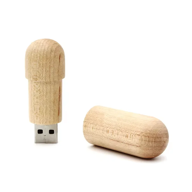 2024 Hot Sales Wooden USB Flash drives B Laser Engraved 4GB 8GB New Innovation USB Stick Custom usb memory Logo1GB 2G
