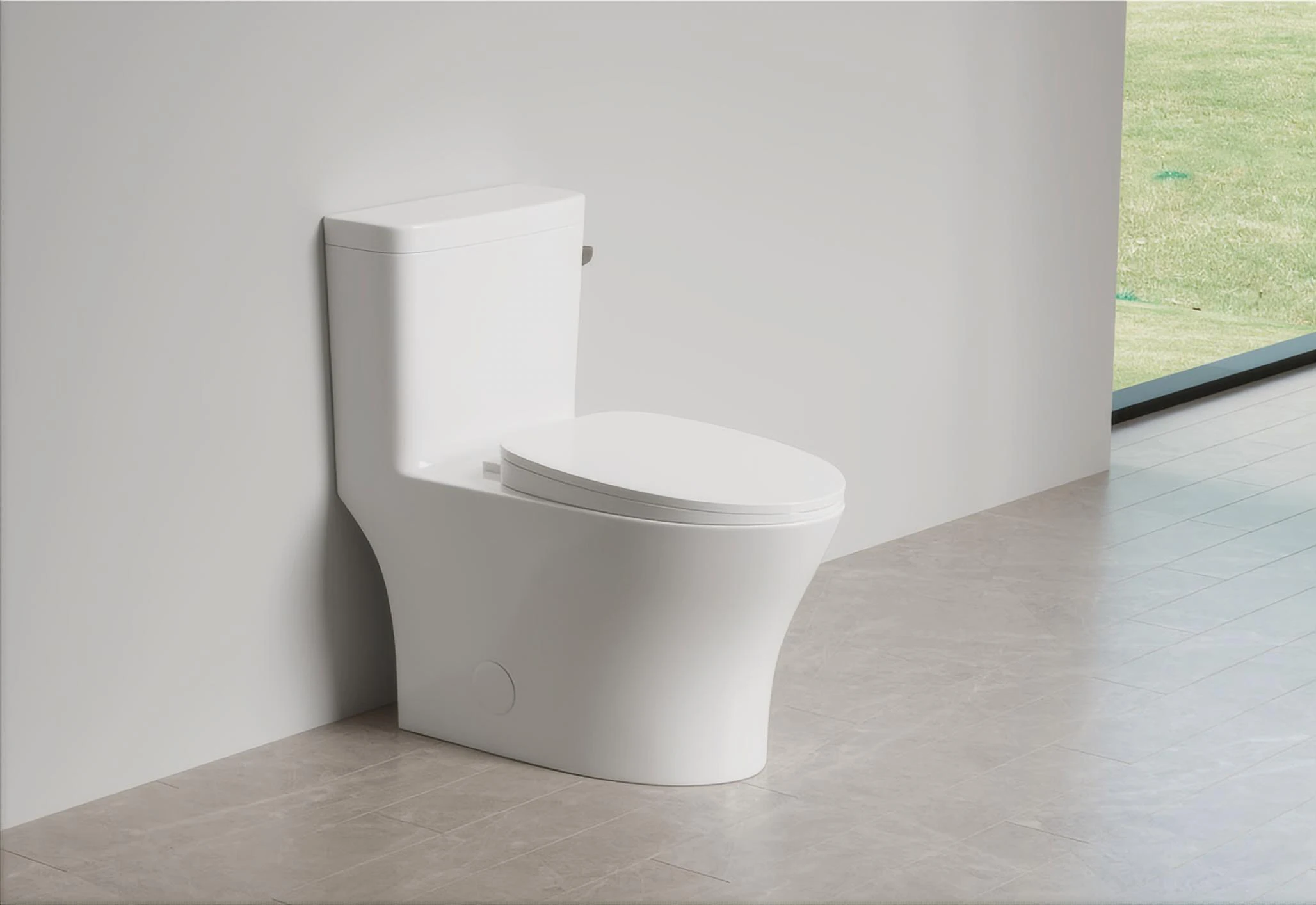 Matte Black Luxury CUPC Watersense Toilet Bowl Floor Mounted Hotel Water Closet with S-Trap Modern Elongated Design for Bathroom