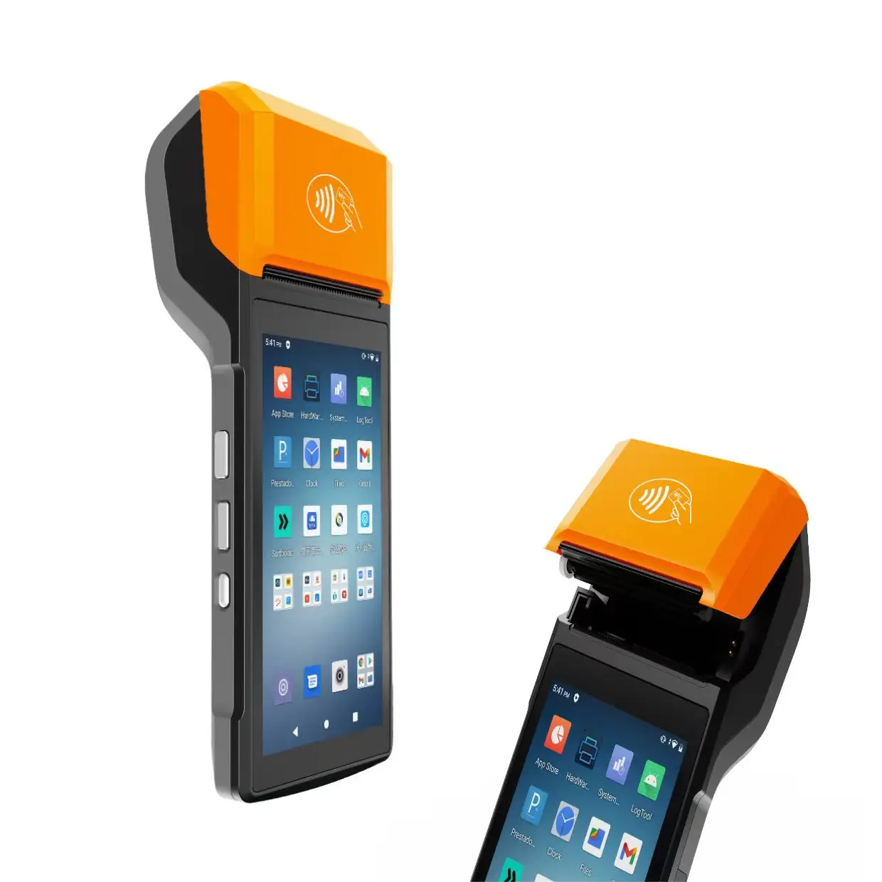 5.5 Inch Android 13 OS Smart Android Pos Custom Portable Mobile Pos Terminals with NFC Card Reader Free SDK