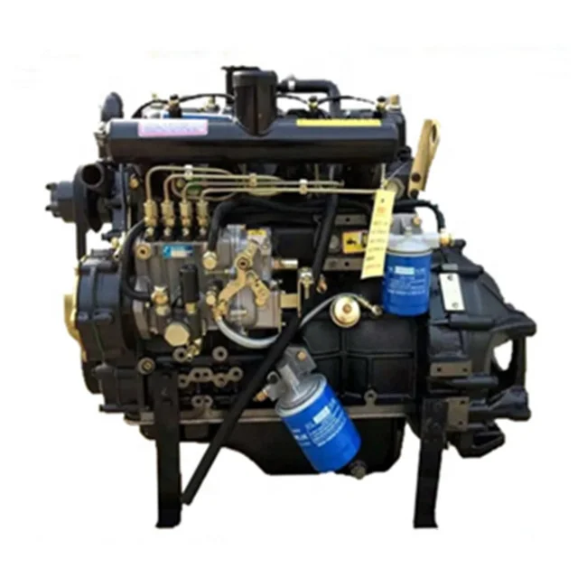  Готово к отправке 37kw 50HP с водяным охлаждением Рикардо 4 цилиндр 490 небольшой стационарный морской дизельный