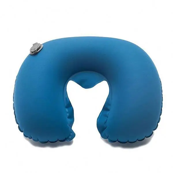 3 in 1 sleeping inflatable travel pillow and eye mask with ear plug and pouch