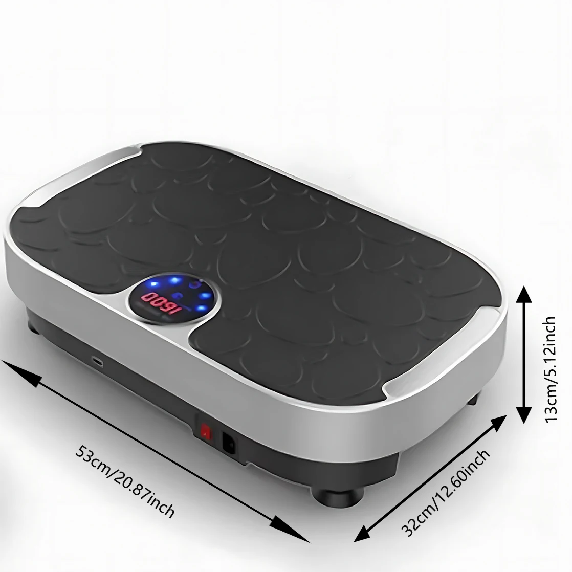 Sports Massage Vibration Plate Machine Fitness Gym and Home Use Vertical Type Electromagnetic Slim Vibration Plate