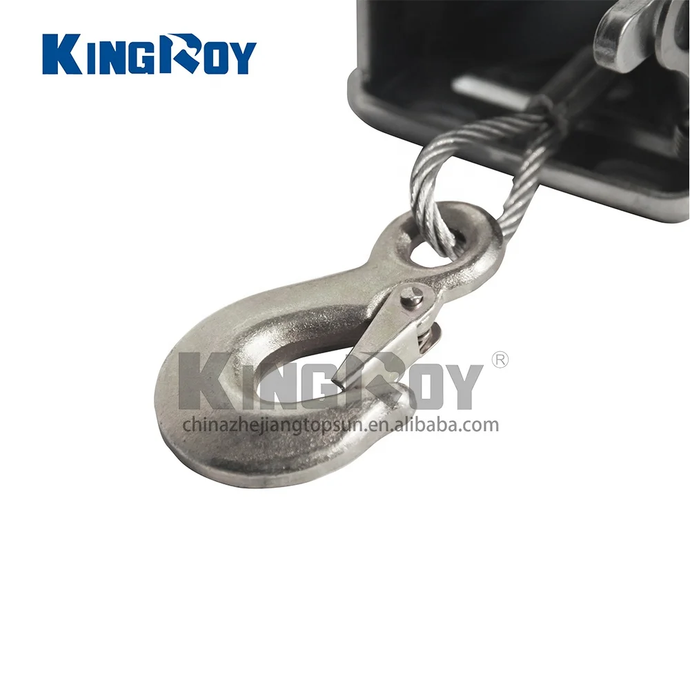  Тяжелая ручная лебедка KingRoy с кабелем 2500