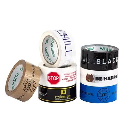 Wholesale Custom Logo Printed Tape Scotched Tape Bopp Box Packaging Tape By Suppliers