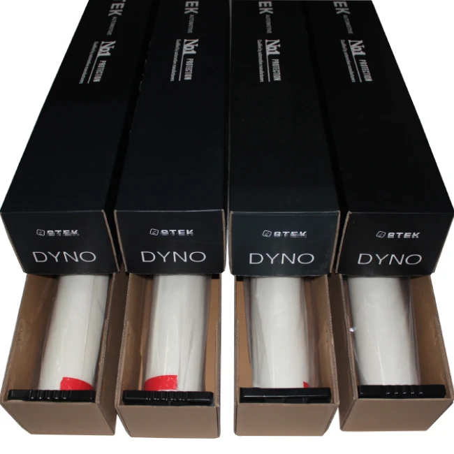 1.52m x 15m Top Stek quality paint protection film TPU Black high Gloss finish stek ppf vinyl wrap