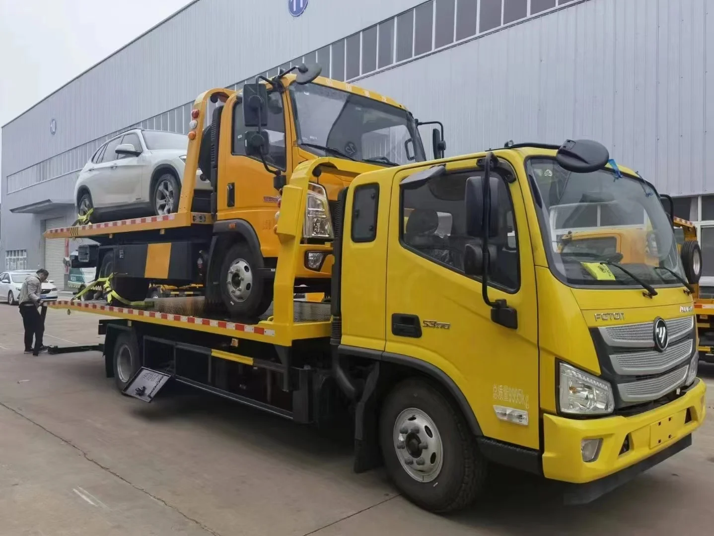 Новый буксировочный эвакуатор Foton 5ton 8ton грузовик-эвакуатор на складе
