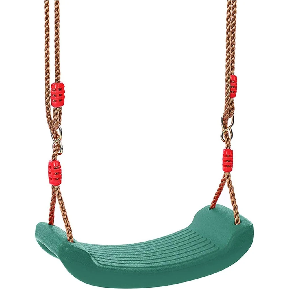Certificated Outdoor Indoor Tree Rope Swing Plastic Play Kids Baby Swing Set