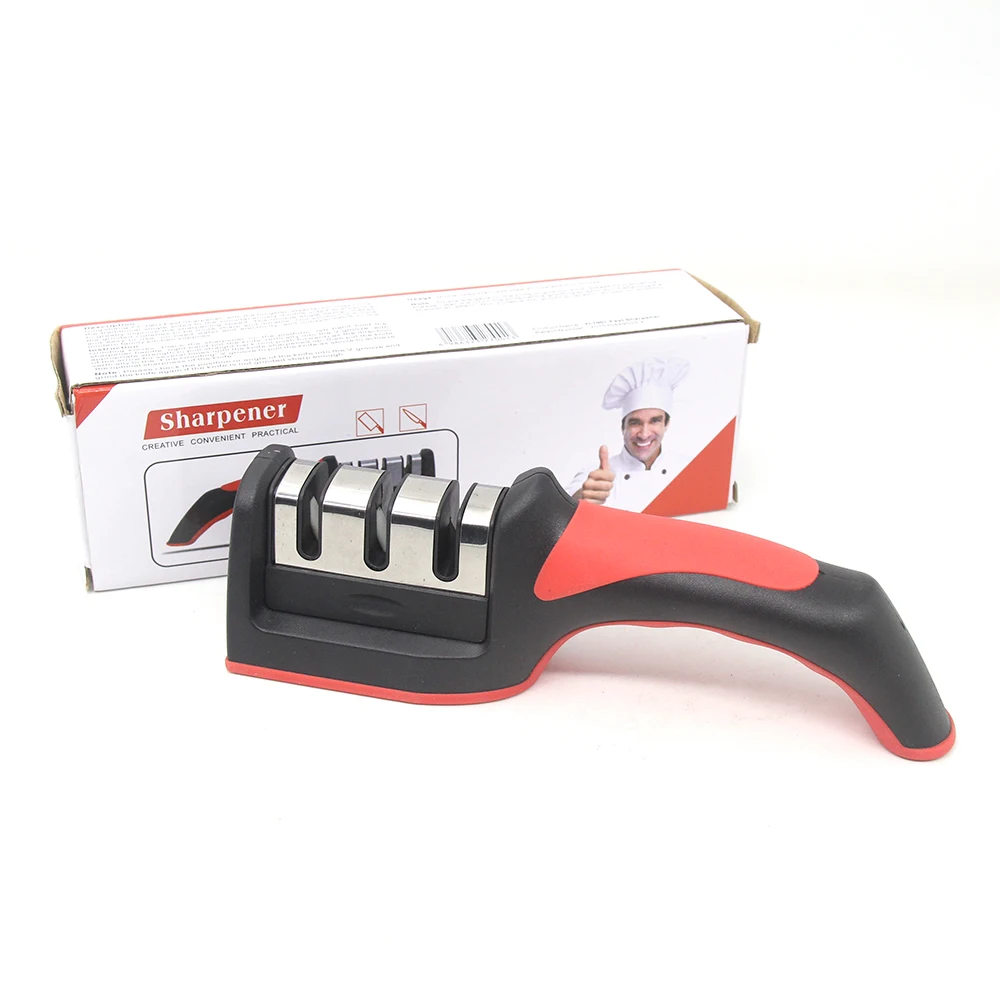 Sharpening Stone Kitchen Knife Sharpener Angle Guide Set With Bamboo 2-side Grit Laser Custom Print