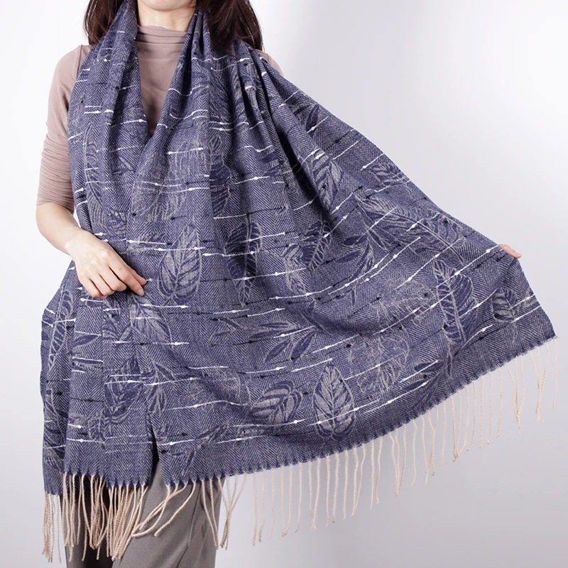 2021 Fashion wool printing customized scarf for women high quality designer scarf