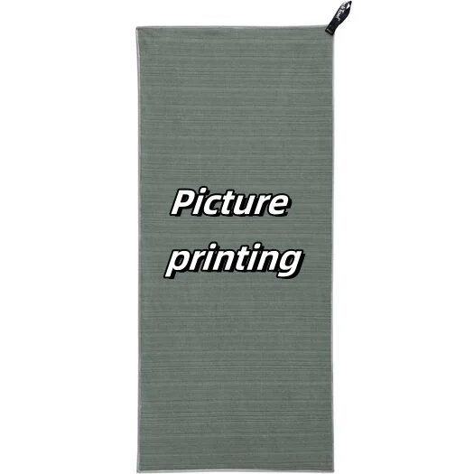 Digital Printed Microfiber Custom Logo Free Design Light weighted Outdoor Quick Dry Towel for Camping Traveling Beach Trips