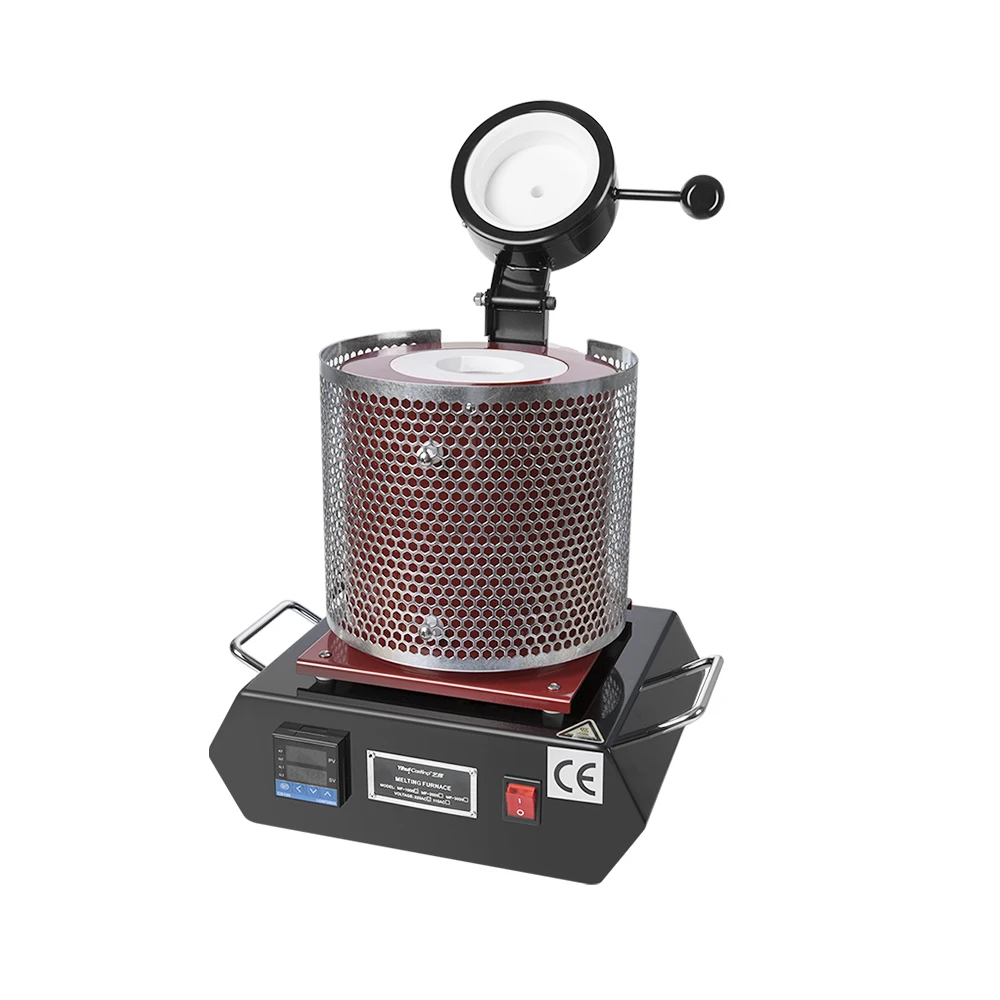 Yihui brand portable melting furnace for gold, silver and copper melting