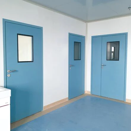 Прямая продажа стальная металлическая алюминиевая дверная система замок входные ворота безопасности дверь для чистой комнаты