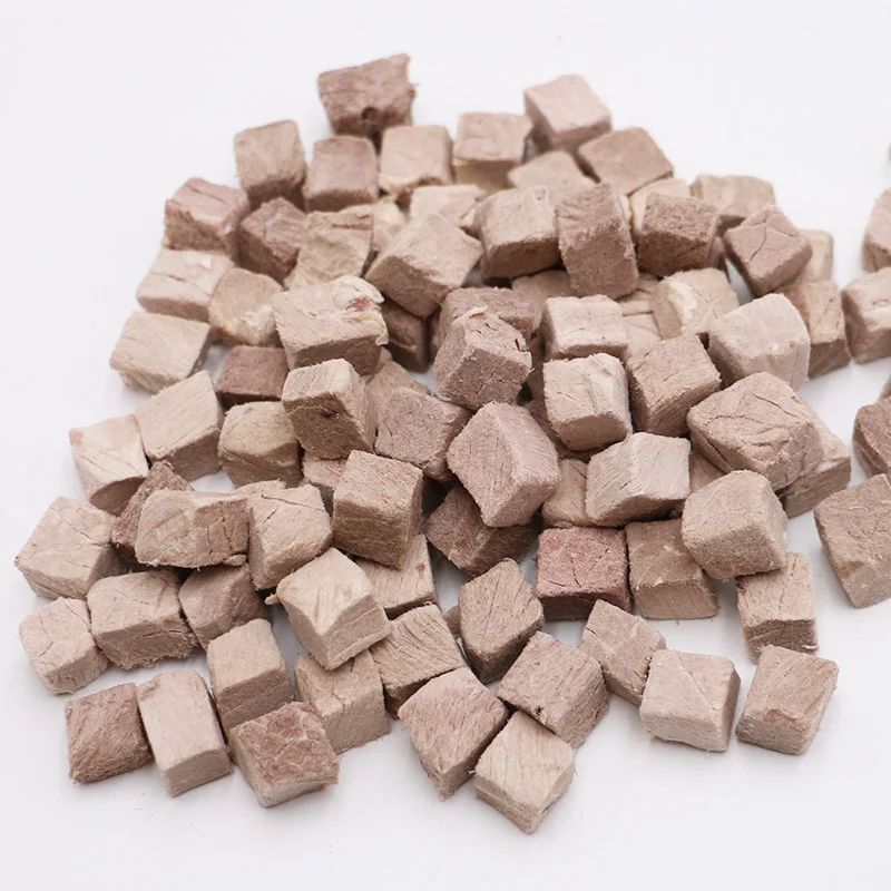Freeze Dried Duck Meat Pellets Pet Cat Freeze-dried Snacks Refined Screening of and