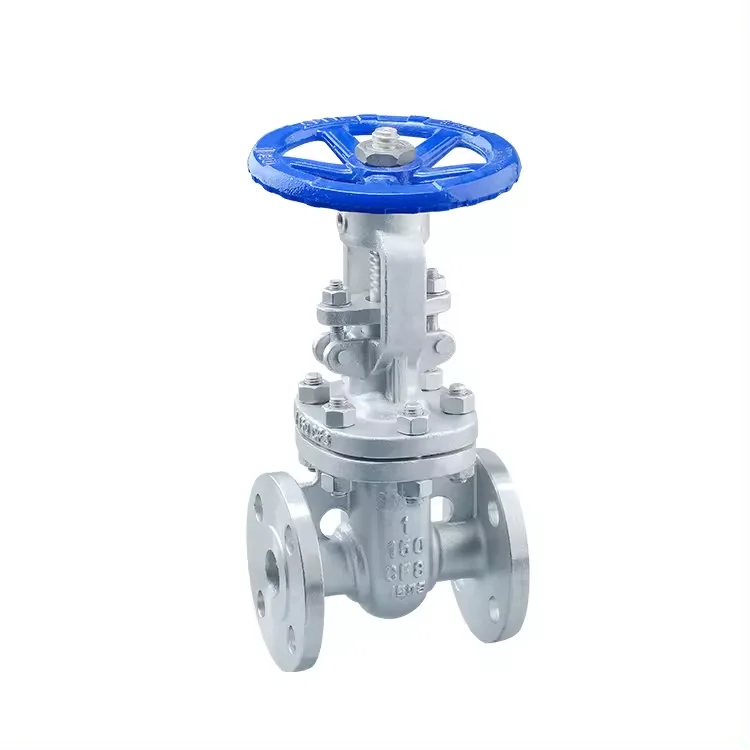 Z41W-150LB 1inch Manual Low Pressure Oil Flange Type SS CF8 Gate Valve