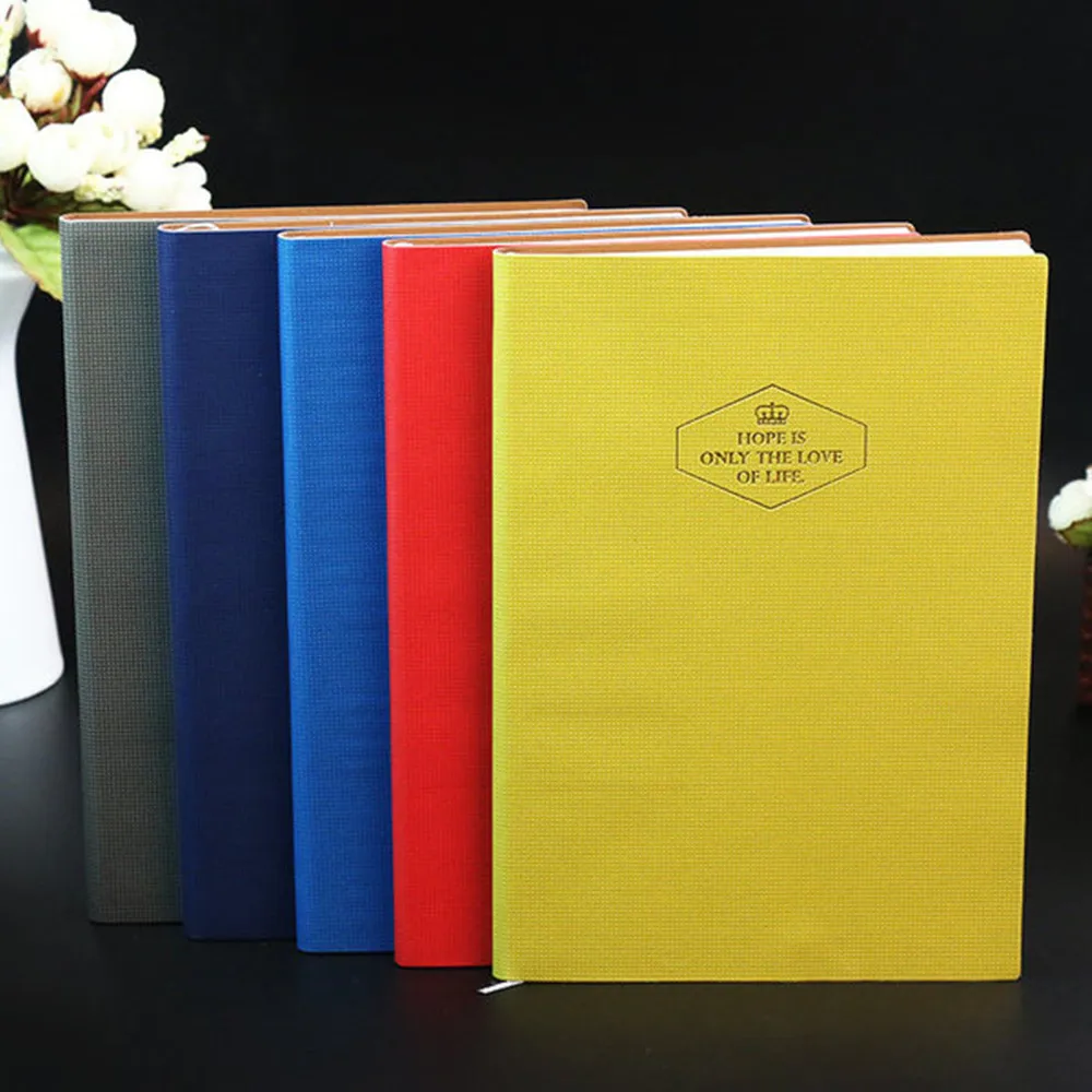 Exercise notebook  for school, A4 A5 A6 size notebook with customized logo