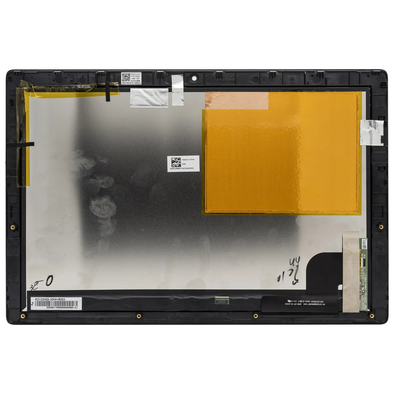 ЖК-дисплей 12,2 дюйма с сенсорным экраном и дигитайзером в сборе для Lenovo Miix 520-12IKB 20M3 20M4 81CG, сменный светодиодный дисплей для ноутбука 1920x1200