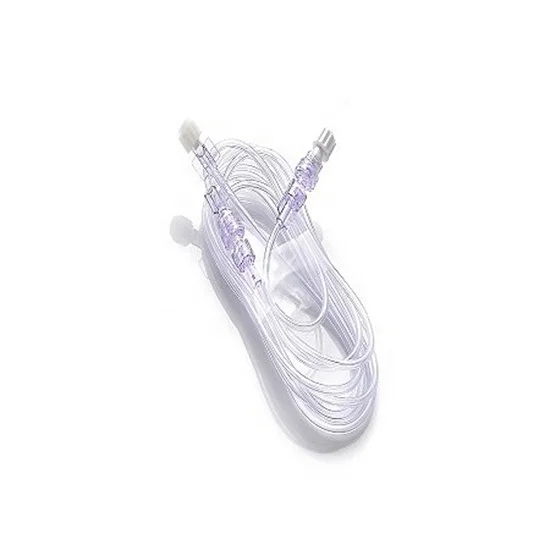 300psi Diagnostic Imaging MRI-Compatible Injector Radiographic Contrast Tubing, Coiled Y T connector tube with check valve