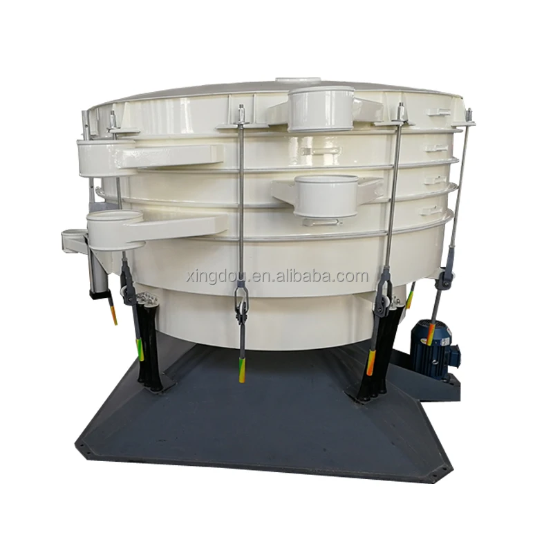 Small Round Swing Screen Equipment Circular Tumbler Swinging Grading Sieve Vibrating Sifter Screening Machine