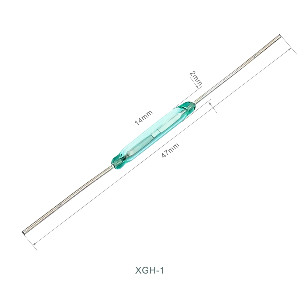XGH-1 ISO9001&CE single pole single throw 14mm reed switch no