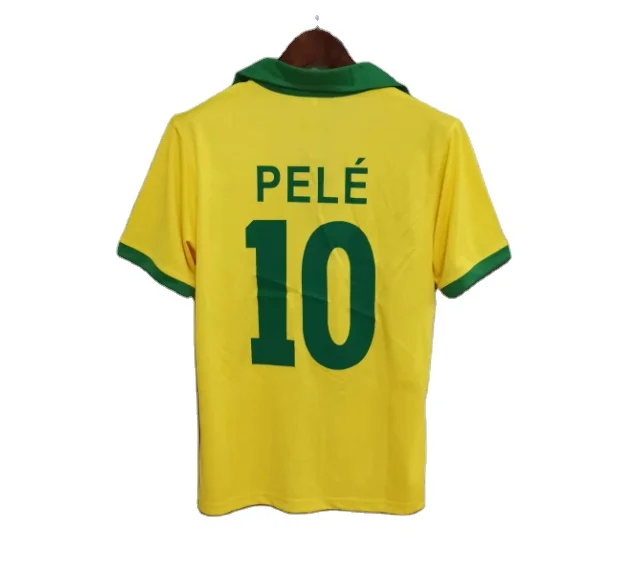 Retro Brasil Vintage jersey ROMARIO RIVALDO CARLOS Ronaldinho camisa 1998 2002 Ronaldo 1994 1970 PELE Retro soccer jerseys