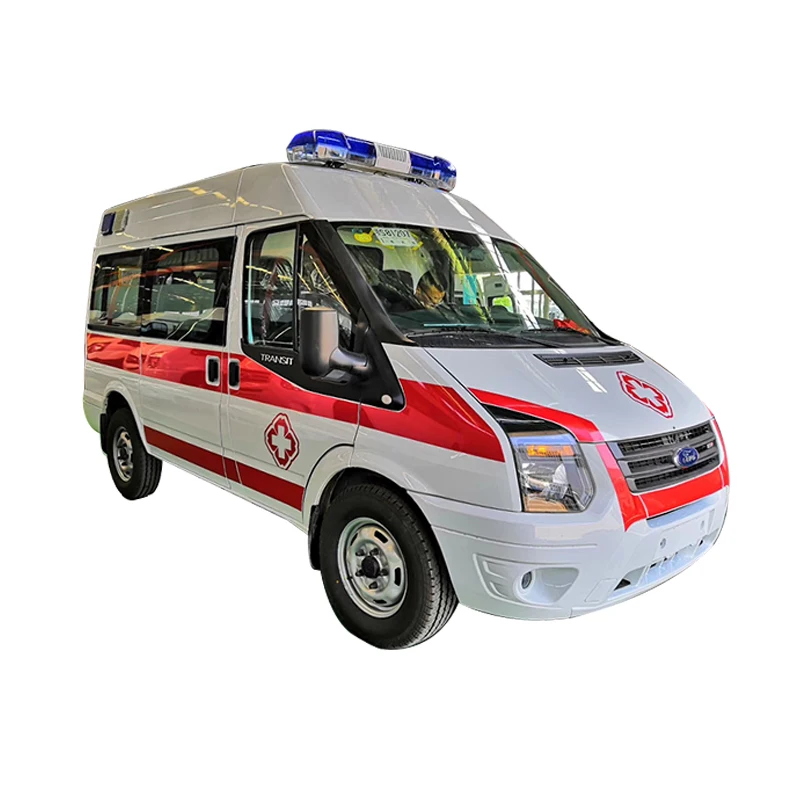 Foton Brand ambulance middle roof  New Mini Right Hand Drive Diesel 4X2 Ambulance light Car cheapest Price Vehicle for Sale