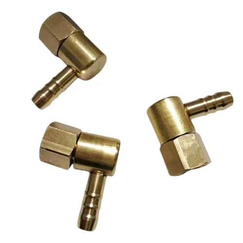 OEM water 90 degree elbow high pressure swivel brass thread sealing coupling