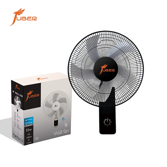 New Design Wall fan 3 speed control with oscillation function Copper motor