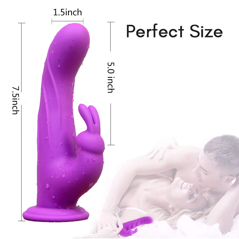 factory outlet Sex toys women cute rotating medical rotating sway g spot dildo rabbit vibrator vagina Massager