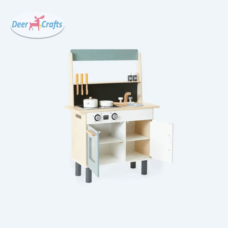 Babe Toys Kitchen Wooden Play Pretend Sensory 2022 Educational For Children Toys DC10723